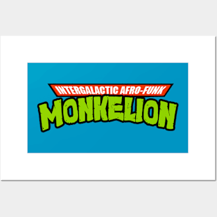 Monkelion in a half shell Posters and Art